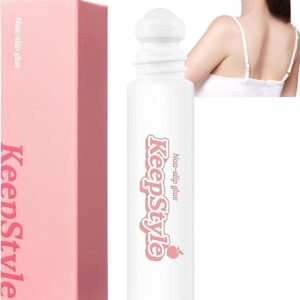 Anti-Slip Roll-On Body Glue |10g Skin Adhesive Body Tape for Clothing, Bra & Dress Hold