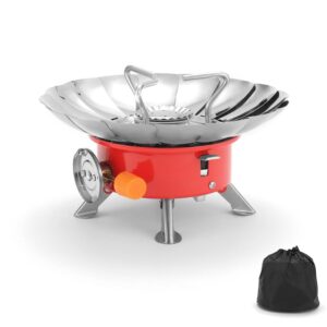 Small & Portable Round Gas Stove| Lotus-Shape Burner | Pack Of 1