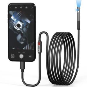 2M Endoscope Camera Flexible IP67 Waterproof Inspection 5.5mm