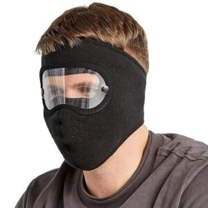 Windproof Face Mask for Winter | Unisex Full Face Cover | Cold Weather Protection Mask with Cap | Windproof & Warm Outdoor Face Shield for Cycling, Riding, Skiing, Travel & Daily Use