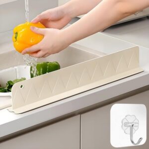 Kitchen Island Sink Backsplash Guard Lightweight for Sink Bathroom Household