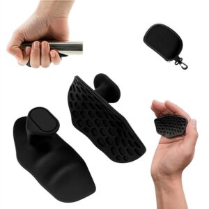 Rubber Gym Grips Fingerless Workout Grips
